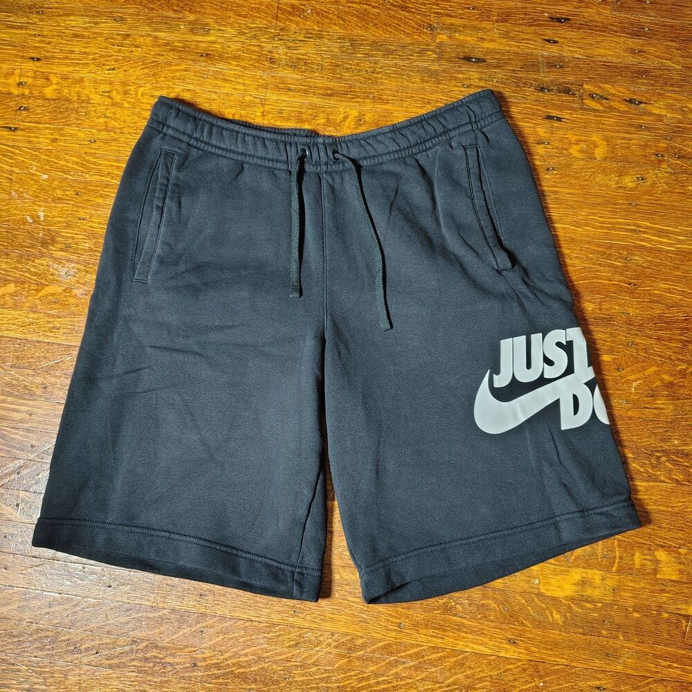 Nike Black Sweat Shorts Men's Size Large/T700
